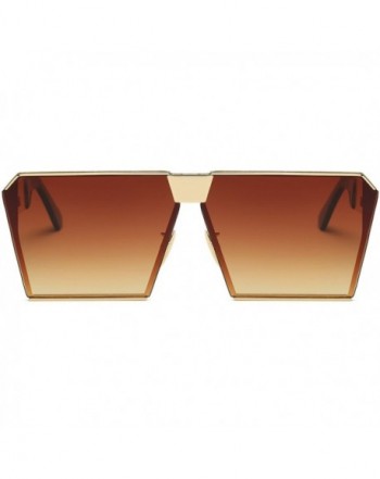 Square Oversized Fashion Sunglasses Gradient