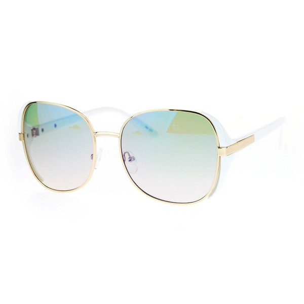 SA106 Rectangular Oversize Butterfly Sunglasses
