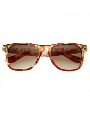 zeroUV Designer Floral Rimmed Sunglasses