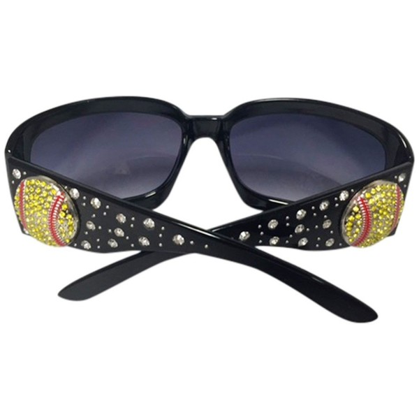 Cocomo Soul Rhinestone Softball Sunglasses