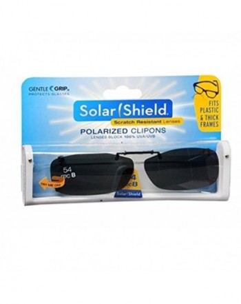 Solar Shield Rimless Clip Sunglasses