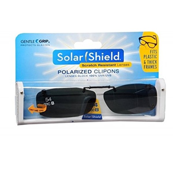 Solar Shield Rimless Clip Sunglasses