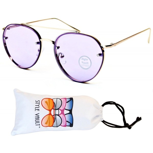 A120 vp Style Vault Sunglasses Gold Purple