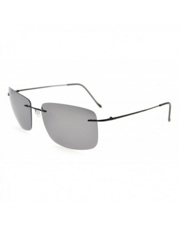Eyekepper Titanium Rimless Sunglasses Polarized