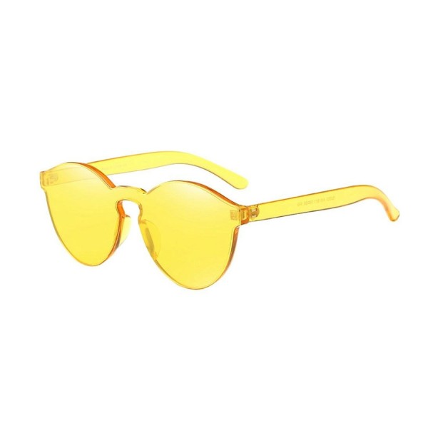 Yuxing Ultra Bold Transparent Colorful Sunglasses