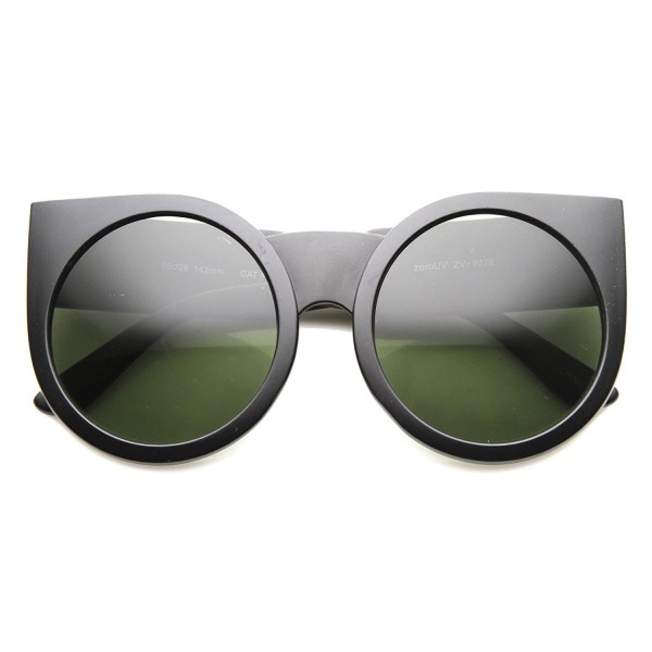zeroUV Womens Oversized Sunglasses Matte Black