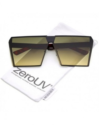 zeroUV Oversize Rimless Gradient Sunglasses