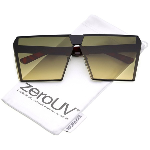 zeroUV Oversize Rimless Gradient Sunglasses