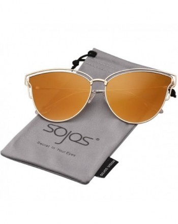 Womens Fashion Double Mirrored Sunglasses