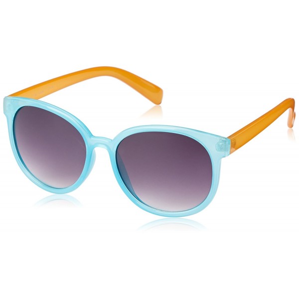 Eyewear Candy Color Round Sunglasses