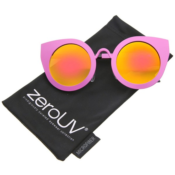 zeroUV Womens Oversize Sunglasses Magenta Orange