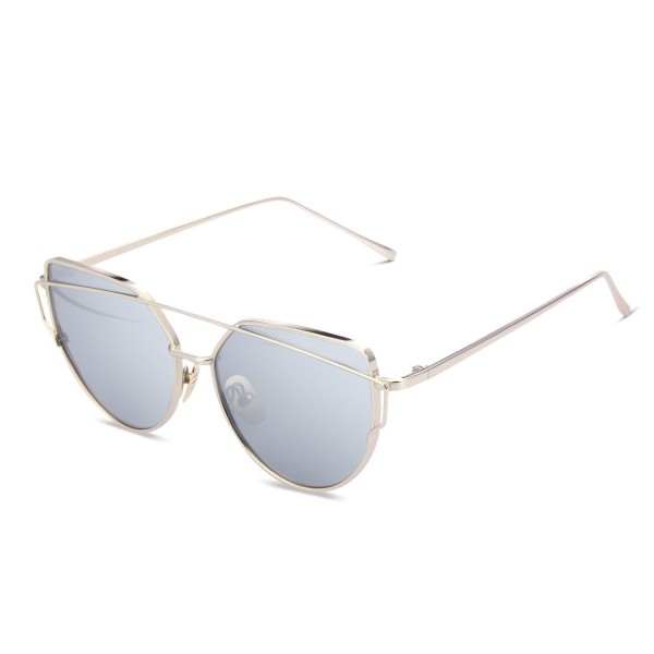 YOOSUN Polarized Sunglasses Mirrored Silvery