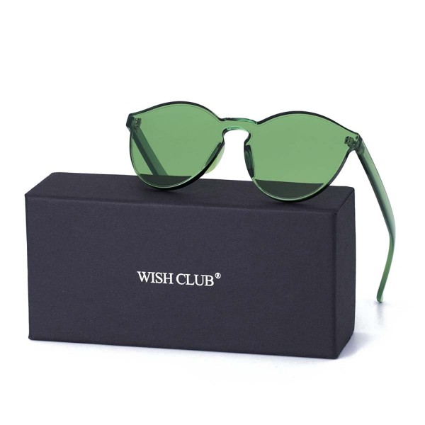 WISH CLUB Sunglasses Lightweight Transparent