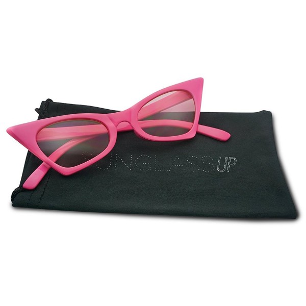 SunglassUP Pointed Tinted Geometric Glasses