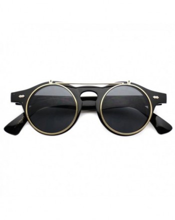 Cyber Steampunk Circle Sunglasses Rimmed