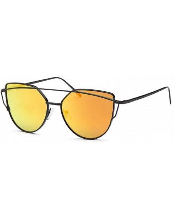 Mia Nova Mirrored Sunglasses CatEye