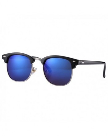 Semi-rimless sunglasses