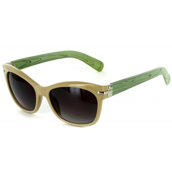 Naturalist Wayfarer Sunglasses Woodgrain Stylish