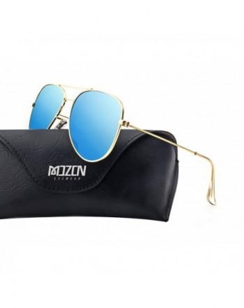 MOZON Mirrored Aviator Polarized Sunglasses