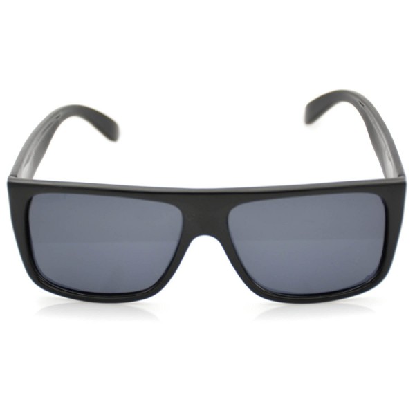 Modern Flat Top Polarized Aviator Sunglasses