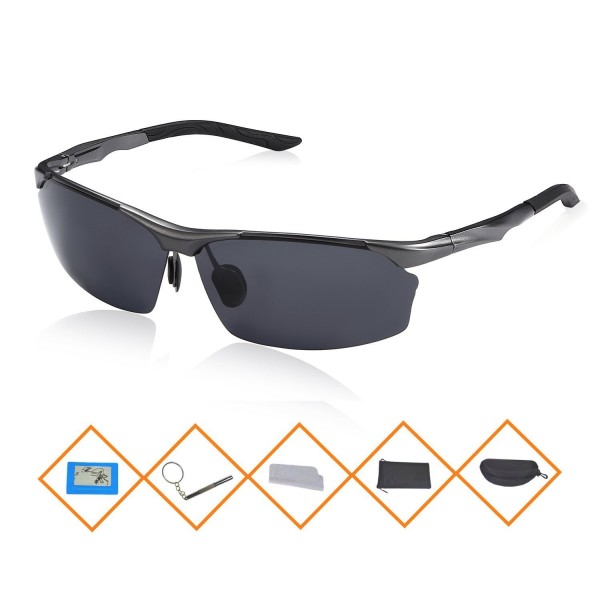 CREAST Polarized Wayfarer Sunglasses Unbreakable