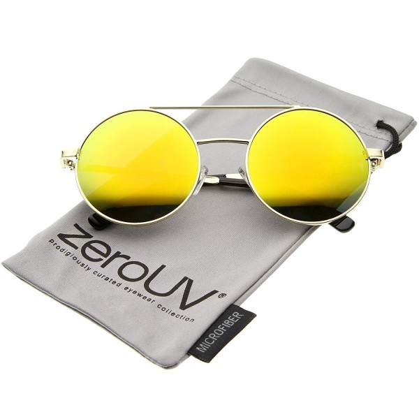 zeroUV Lennon iridescent Mirrored Sunglasses