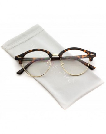 Cateyes Vintage Semi Rimless Cat Eye Eyeglasses