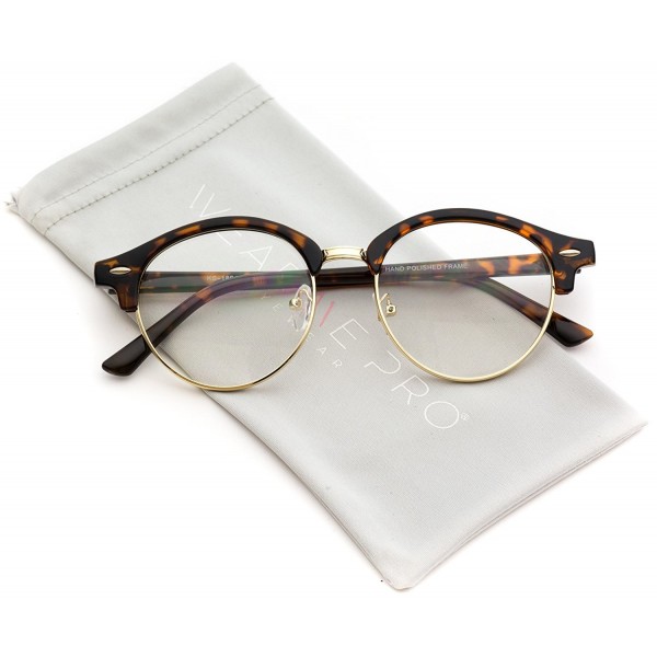 Cateyes Vintage Semi Rimless Cat Eye Eyeglasses