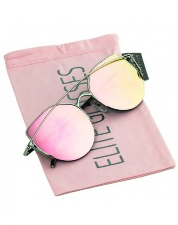 Elite Mirrored Aviator Fashion Sunglasses