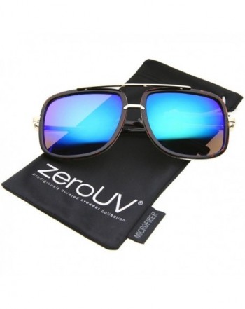 zeroUV Oversize Aviator Sunglasses Tortoise