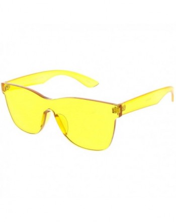 sunglassLA Rimless Rimmed Sunglasses Colorful
