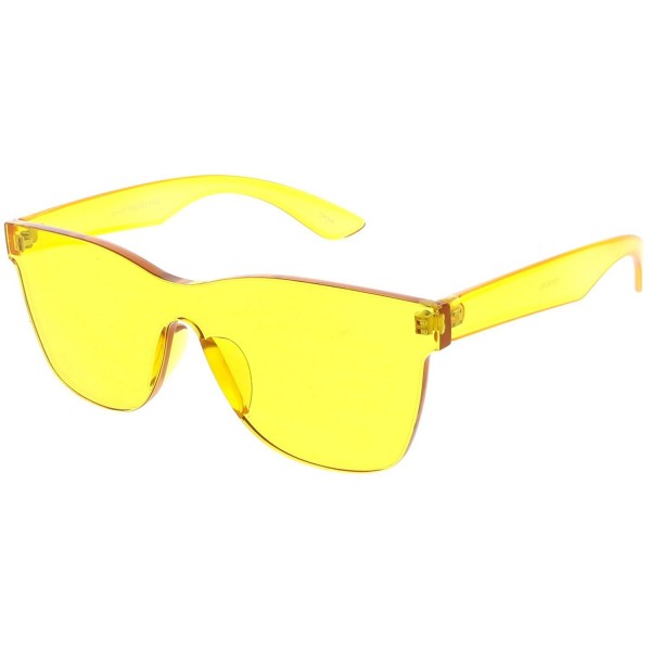 sunglassLA Rimless Rimmed Sunglasses Colorful