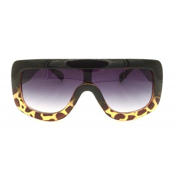 Oversized Shield Designer Celebrity Sunglasses