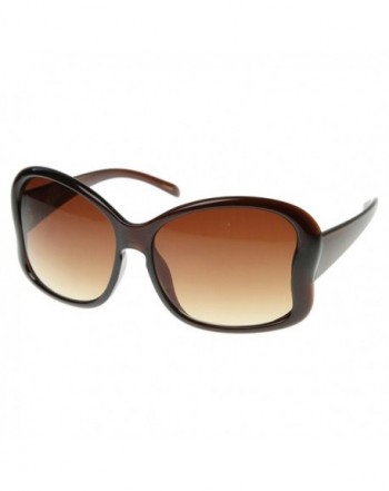 zeroUV Glamourous Oversized Butterfly Sunglasses