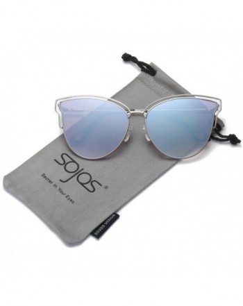 Womens Fashion Double Mirrored Sunglasses