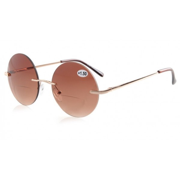 Eyekepper Readers Spring Hinges Rimless Sunglasses