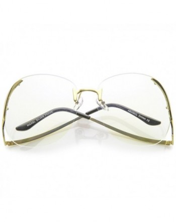Rimless sunglasses