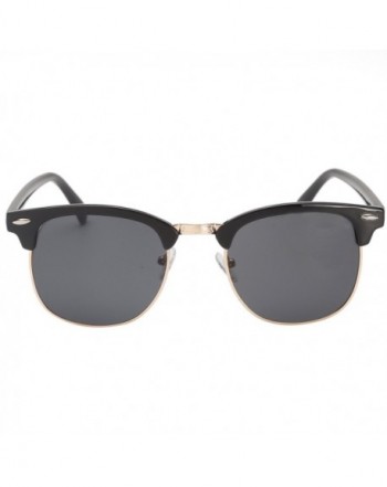 Classic Semi Rimless Rimmed Sunglasses Clubmaster