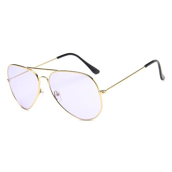 Chezi Unisex Tinted Aviator Sunglasses