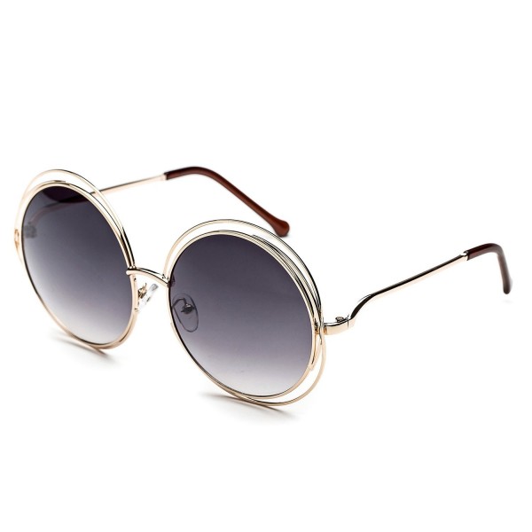 CHB double circle oversized sunglasses