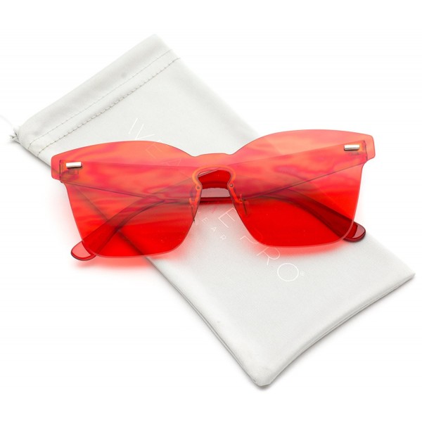 WearMe Pro Rimless Oversized Sunglasses