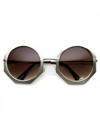 zeroUV Oversized Geometric Octagonal Sunglasses