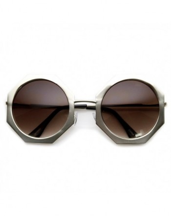 zeroUV Oversized Geometric Octagonal Sunglasses