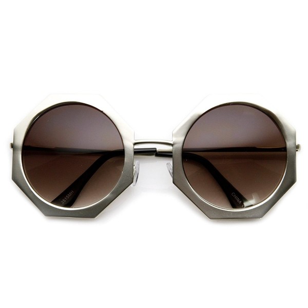zeroUV Oversized Geometric Octagonal Sunglasses