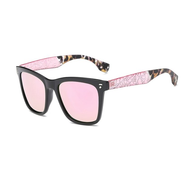 AMZTM Reflective Mirrored Wayfarer Sunglasses