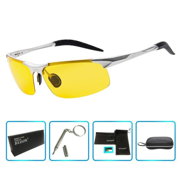 Beison Goggles Polarized Sunglasses Anti Glare