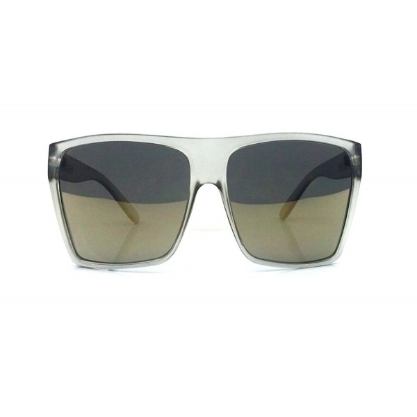 Aviator Mirrored Reflective Oversized Sunglasses