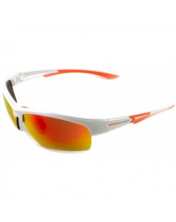 Semi-rimless sunglasses