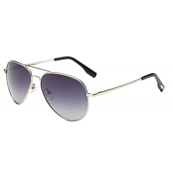 Classic Aviator Sunglasses Colored Silver Classic Aviator Sunglasses Colored Silver