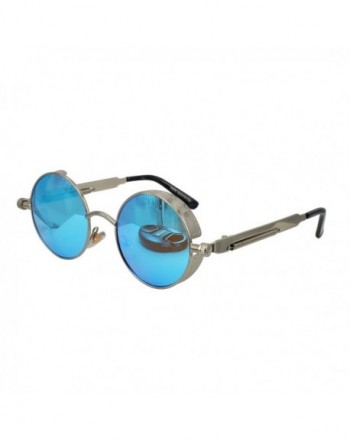 Screws Spring Steampunk Sunglasses Silver